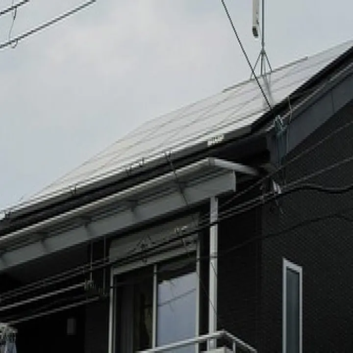 築６年の２階建住宅に太陽光発電を設置
