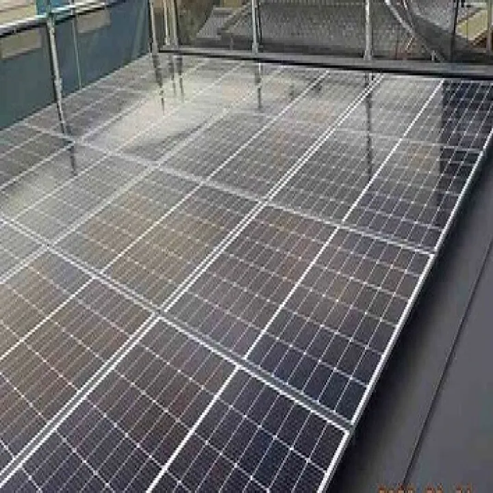 太陽光発電システム設置工事(金属屋根工法)