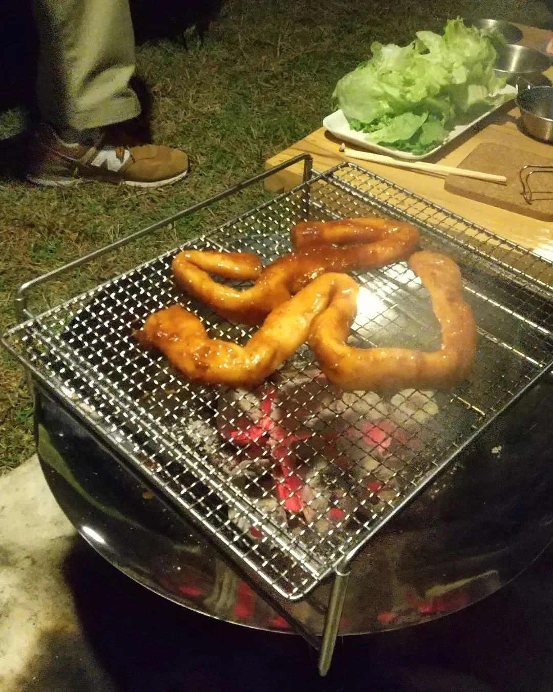 休日に徳島県までキャンプに行ってきました