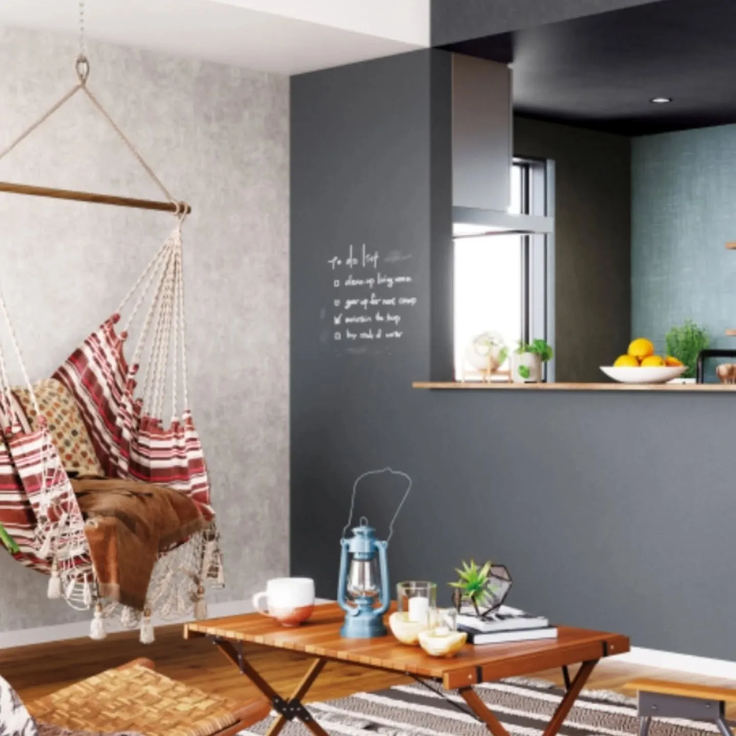 お部屋は、壁紙で決める。