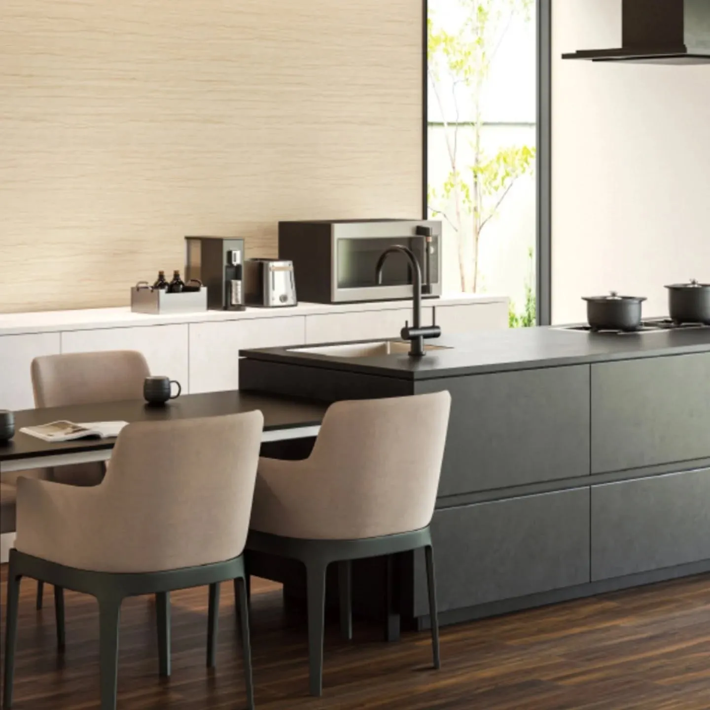 お部屋は、壁紙で決める。