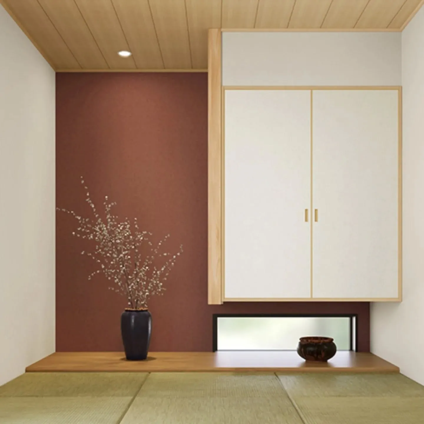 和紙の風合いで、上品モダンな空間へ。
